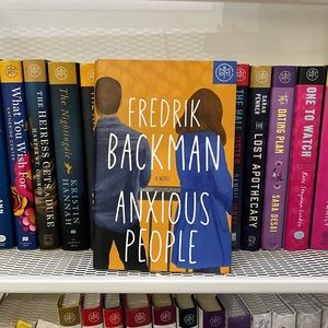 BOTM Anxious People by Fredrik Backmen